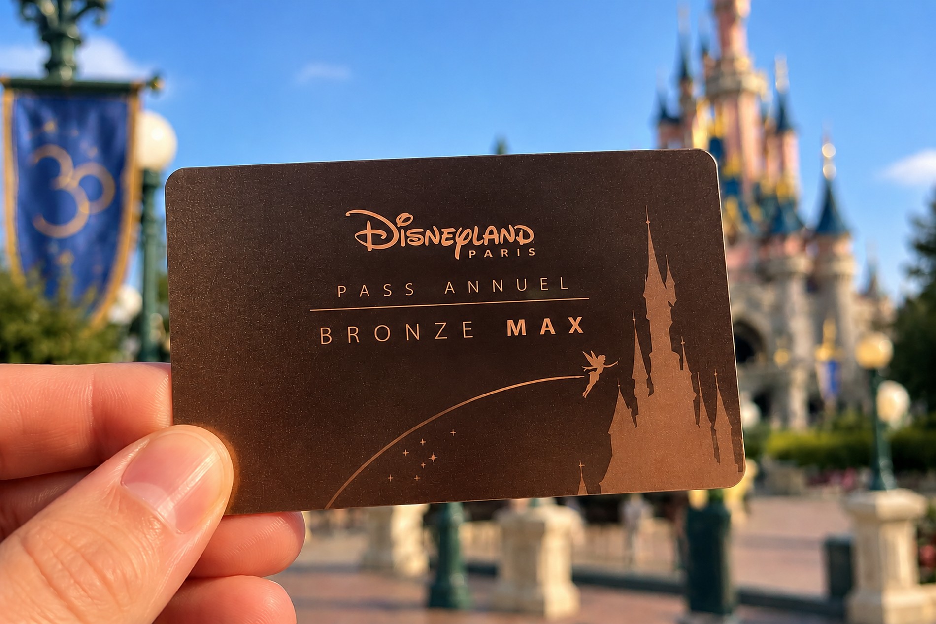 photo d'un pass annuel bronze