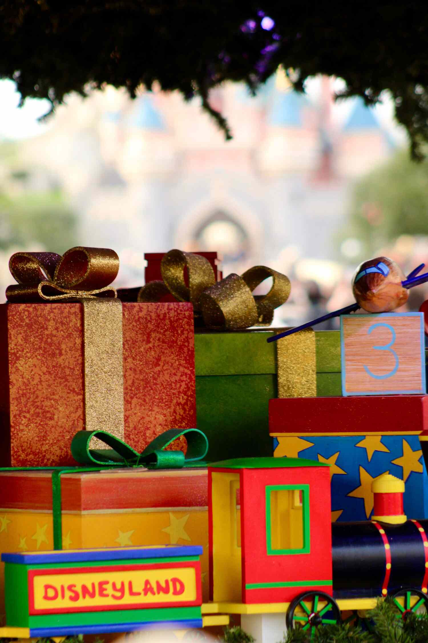 cadeau à disneyland sous le sapin